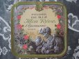 画像1: アンティーク パウダーボックスのラベル 薔薇 POUDRE DE RIZ MON REVE-J CHAMBERRY PARIS- (1)
