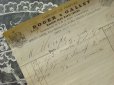 画像1: 1879年 アンティーク  香水店の注文書-ROGER&GALLET- (1)