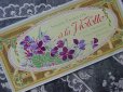 画像1:  アンティーク サボンラベル 菫 SAVON EXTRA-FIN A LA VIOLETTE-PAUL TRANOY- (1)