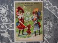 画像2: アンティーク クロモ 人形と一緒に踊る少女たち ENTREZ DANS LA DANSE-GRANDE MAISON DE BLANC BRUXELLES- (2)