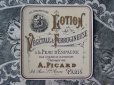 画像1: アンティーク パフュームラベル LOTION VEGETALE&FERRUGINEUSE A LA PEAU D'ESPAGNE-A.PICARD- (1)