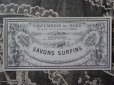 画像1: アンティーク サボンラベル SAVONS SURFINS-PARFUMERIE DU NORD PARIS- (1)