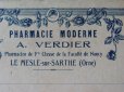 画像2: アンティーク 薔薇のガーランドのファーマシーボックス PHARMACIE MODERNE A.VERDIER (2)