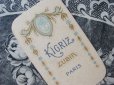 画像1: アンティーク 花かごのパフュームカード KIGRIZ-LUBIN PARIS- (1)