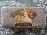 アンティーク 薔薇のソープボックス FRIMOUSSE D'OR-LORENZY-PALANCA PARIS-