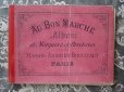 画像1: アンティーク 刺繍図案帳 ALBUM DE MARQUE ET BRODERIE-AU BON MARCHE MAISON ARISTIDE BOUCICAUT PARIS- (1)