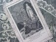 画像1: アンティーク ホーリーカード ルルドの泉の聖母マリア (1)