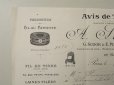 画像3: 1898年 アンティーク メルスリーの注文書 FIL AU PATRIOTE-A.SUZOR G.SUZOR&E.PINTA- (3)