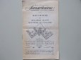 画像2: 1913年 アンティーク レース＆モノグラム入りハンカチのカタログ サマリテーヌ MOUCHOIRS BLANCS MOUCHOIRS DE FANTAISIE-GRANDS MAGASINS DE LA SAMARITAINE PARIS- (2)