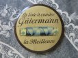 画像1: アンティーク 糸メーカー『GUTERMANN』のセルロイド製ミラー (1)