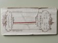 画像2:  アンティーク 赤の刺繍入りトリム 10m -GRANDS MAGASINS DU LOUVRE PARIS- (2)