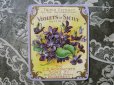 画像1: アンティーク パフュームラベル 菫 TRIPLE EXTRACT FOR THE HANDKERCHIEF VIOLETTES OF SICILY-THE C.B.WOODWORTH SONS CO ROCHESTER,N.Y- (1)