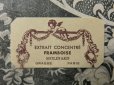 画像1:  アンティーク 天使とフランボワーズのパフュームラベル EXTRAIT CONCENTRE FRAMBOISE-MOLINARD- (1)