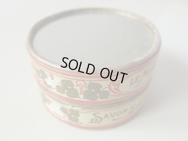 画像5: アンティーク ミラー付き ソープパウダーボックス  LE MIROIR DU COSMYDOR SAVON SURFIN DELICAT POUR LA TOILETTE -COSMYDOR PARIS-