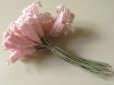 画像4: アンティーク 淡いピンクの花のコサージュ (4)