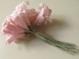 画像4: アンティーク 淡いピンクの花のコサージュ (4)