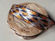 画像4: アンティーク インディアン調 ジャガード織のリボン 6.85m PON 935 N5 (4)