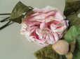 画像4: アンティーク ピンクの薔薇のコサージュ (4)