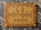 1941年 アンティーク クロモ 『LU』見開き型カレンダー LU PETIT BEURRE NANTES-LEFEVRE-UTILE-