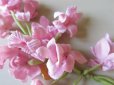 画像4: アンティーク ピンクの花のコサージュ (4)
