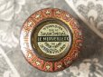 画像4: 1900年代 アンティーク 薔薇のヘアーワックスとても小さなメタル缶 LA NIVOLEINE -VIBERTFRERES PARIS- (4)