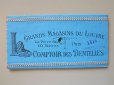 画像2:  未使用 アンティーク 青の台紙付き クロシェレース 10m COMPTOIR DES DENTELLES -GRANDS MAGASINS DU LOUVRE PARIS- (2)