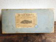 画像2: 19世紀末 アンティーク ボンマルシェ 水色の靴箱  -AU BON MARCHE- (2)