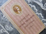 アンティーク 薔薇のパフュームカード ROSE TRIANON-GELLE FRERES-