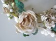 画像5: 19世紀 アンティーク ナポレオン3世 花嫁の薔薇のヘッドリース＆ブーケ (5)