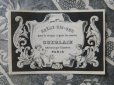 画像1: 1910年 アンティーク  GUERLAIN ゲランのクリームポットのラベル CREME SID-OUS -GUERLAIN PARIS- (1)