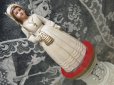 画像1: アンティーク セルロイド人形 コミュニオンドレスの少女 (1)