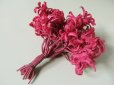 画像2: アンティーク ローズピンクの花のコサージュ 31輪 (2)