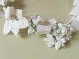 画像3: アンティーク 真っ白な花のヘッドリース (3)