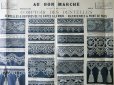 画像1: アンティーク ボンマルシェ 大きなレース見本  COMPTOIR DES DENTELLES -AU BON MARCHE PARIS- (1)