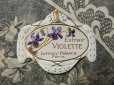 画像1: アンティーク パフュームラベル 菫 EXTRAIT VIOLETTE -LORENZY PALANCA PARIS- (1)