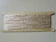 画像4: 19世紀末 アンティーク 金糸の編み込み シルク製トリム 9.3m (4)