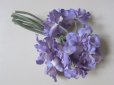画像3: アンティーク 紫の花のコサージュ (3)