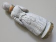 画像2: アンティーク コミュニオンドレスの少女 石膏製の人形 (2)