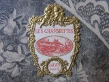 アンティーク  天使&薔薇のガーランド パフュームラベル LES CHARMETTES -CH.FAY PARIS-