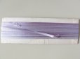 画像3: 1900年代 アンティーク  ロココトリム用 シルク製 極細 リボン パープル 青紫 13m (3)