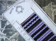 画像1: 1875年 アンティーク 手編みのレースのサンプル サンプラー (1)