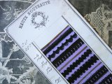 1875年 アンティーク 手編みのレースのサンプル サンプラー