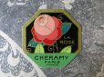 画像1: アンティーク  薔薇のパフュームラベル LA ROSE -CHERAMY PARIS- (1)