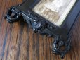 画像6: 19世紀 アンティーク ナポレオン3世 木製 黒いフォトフレーム