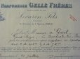 画像3: 1909年 アンティーク  香水店の注文書-PARFUMERIE GELLE FRERES- (3)