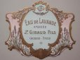 画像2: アンティーク パフュームラベル ラベンダー EAU DE LAVANDE AMBREE -JN GIRAUD FILS PARIS GRASSE- (2)