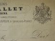 画像4: 1879年 アンティーク  香水店の注文書-ROGER&GALLET- (4)
