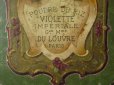 画像3: アンティーク パウダーボックス VIOLETTE IMPERIALE -GRANDS MAGASINS DU LOUVRE PARIS- (3)