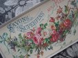 画像1: 再入荷 アンティーク 草花のサボンラベル SAVONS SUPERFINS AUX FLEURS (1)